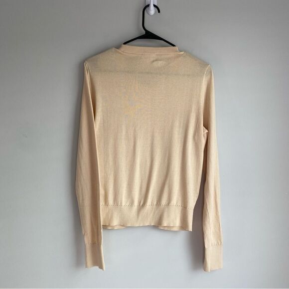 Kate Spade Floral Cluster Jewel Embellished Cardigan Sweater - Picture 6 of 9